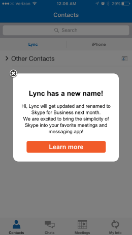 Skype For Business is coming!